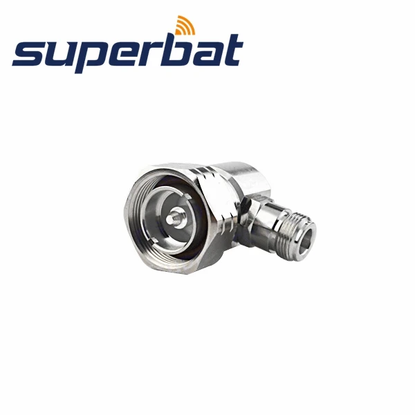 Superbat RF коаксиальный разъем N 7/16 DIN Женский адаптер Jack до штекер под прямым
