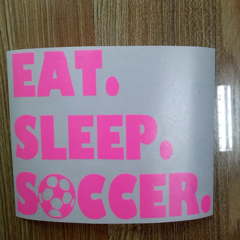 Автомобильные чехлы Eat Sleep Soccer автомобильная наклейка футбольное окно задняя