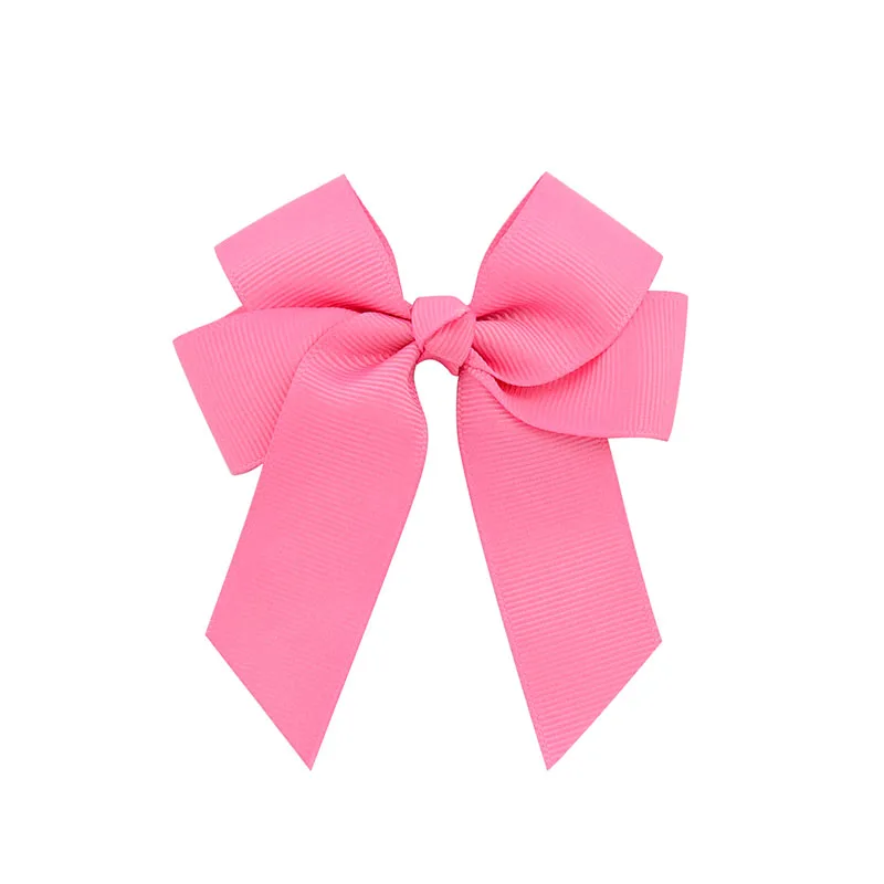 

20pcs Baby Kids Solid Grosgrain Ribbon Bow Cheer Hair Clip Girls Hairclips Hairpins Women Headwear Hair Pins Hair Accessories