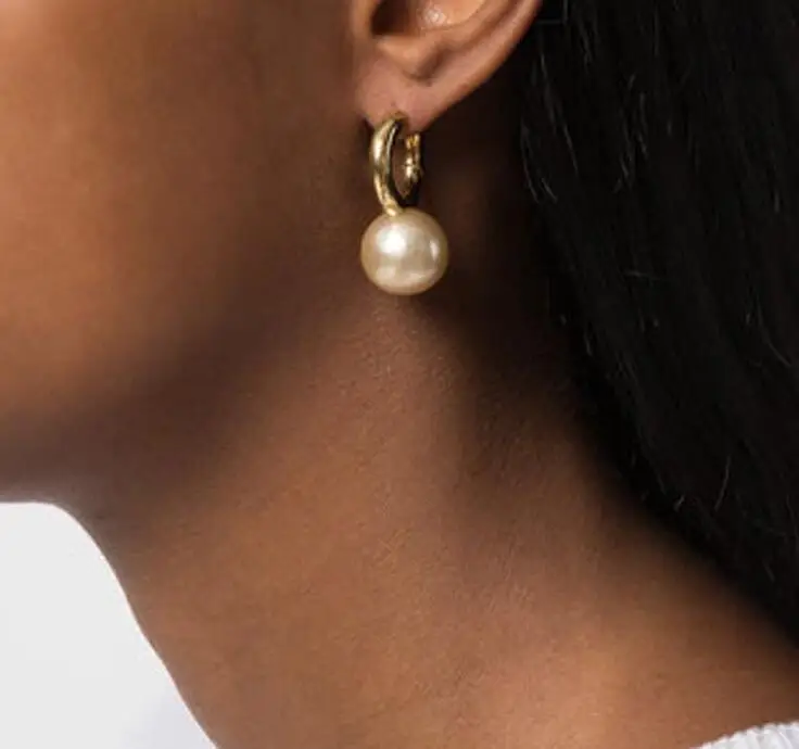 Модные мини huggie жемчужные серьги золотые Крошечные круглые 2019|Серьги-подвески| |