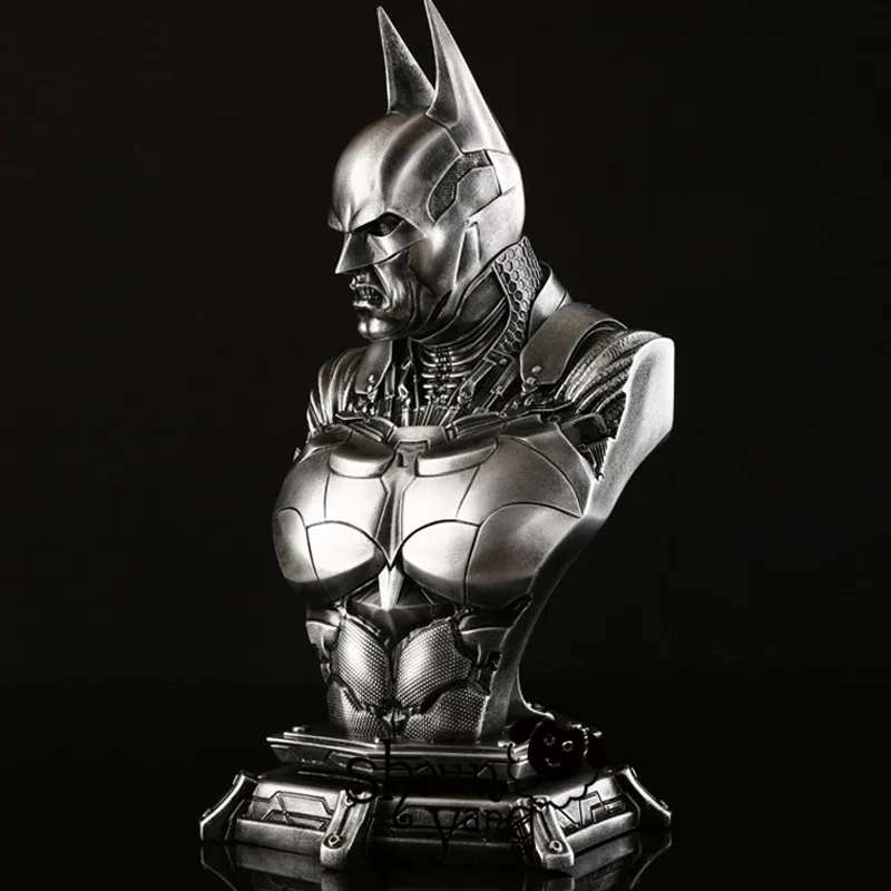 Silver Крутой 1/3 Бэтмен Арман рыцарь Бэтмен Имитация меди имитация железа украшение в виде сундука подарки на день рождения - Цвет: Silver