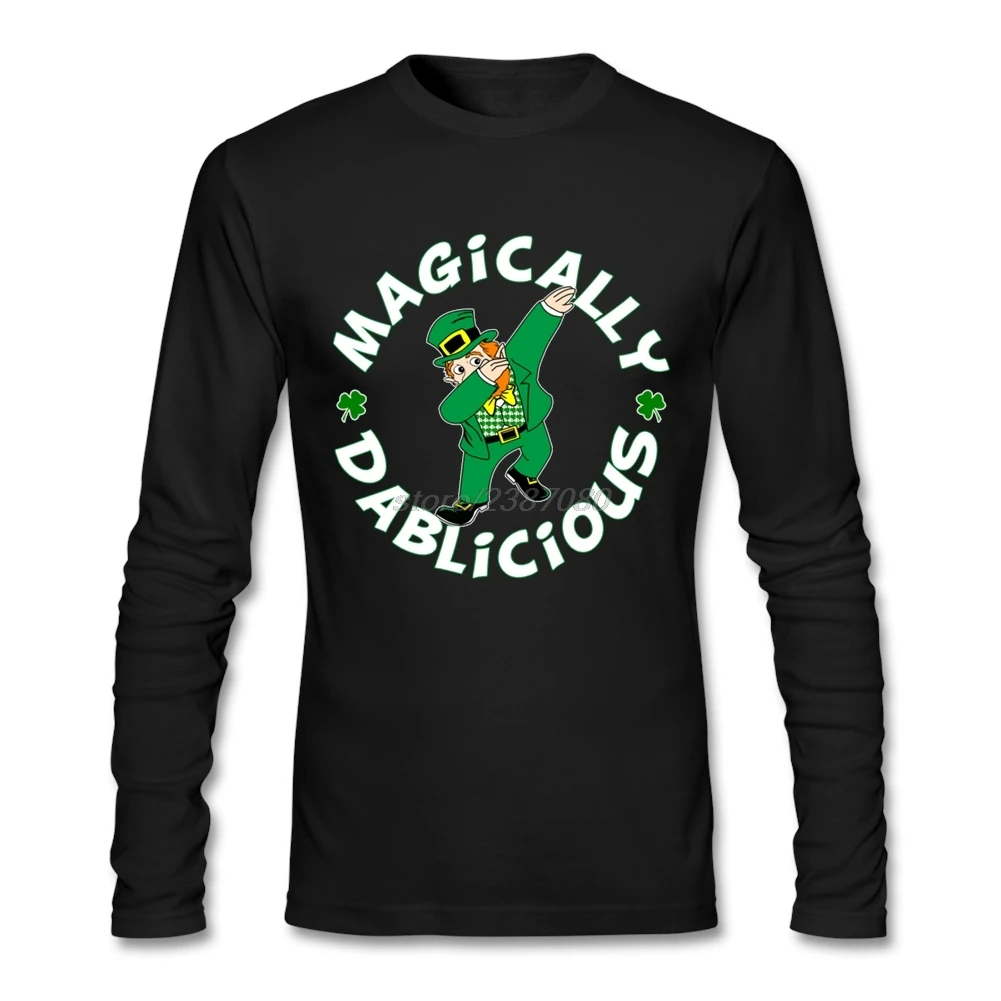Dab Leprechaun собственный дизайн футболка в стиле оверсайз подростковая одежда с