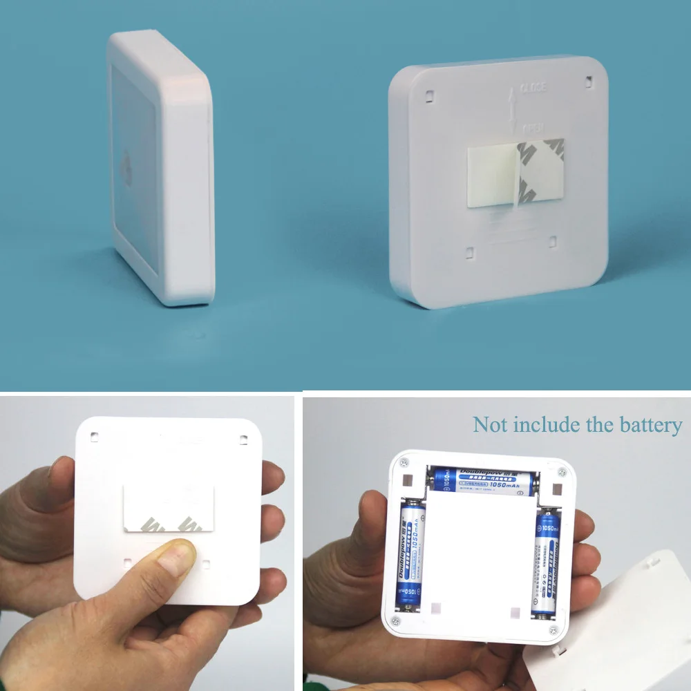 6 светодиодов беспроводной датчик движения PIR ночник шкаф коридор свет