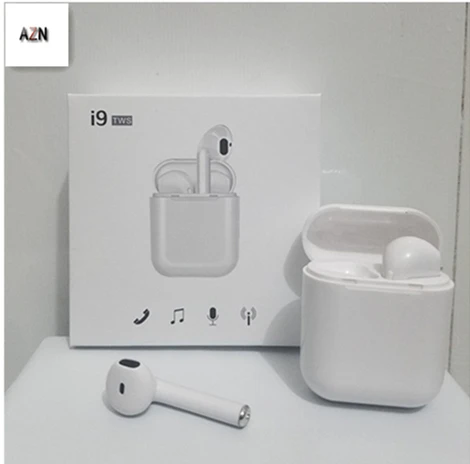 DDO I9 TWS Bluetooth Earphones Stereo Bass Earbuds Mini Wireless Apods Sport Earphone For Phone With HD Mic Charing Box | Электроника