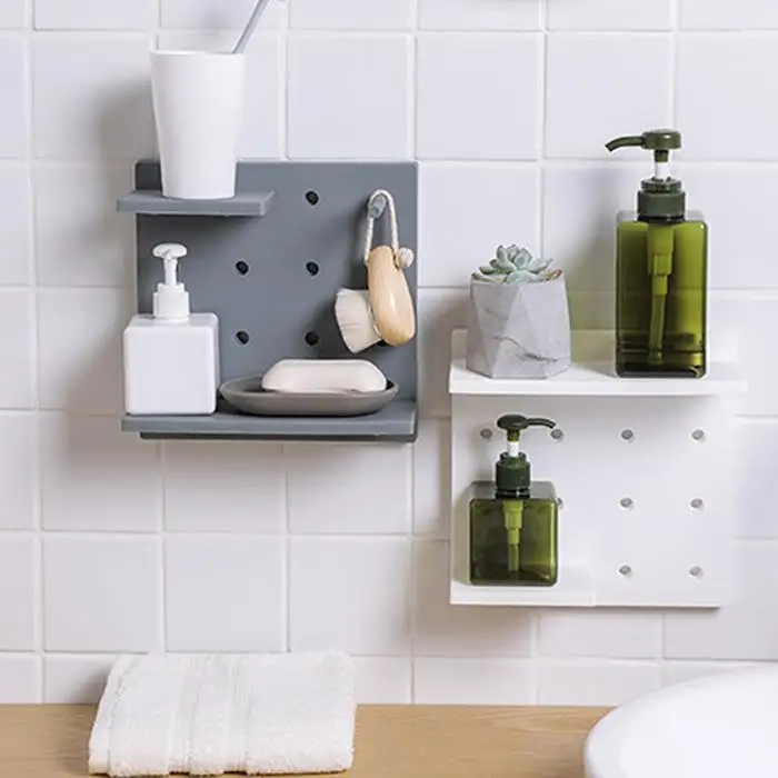 Кухня ванна стена Монтажная пластиковая стойка для хранения дома рефрижератор