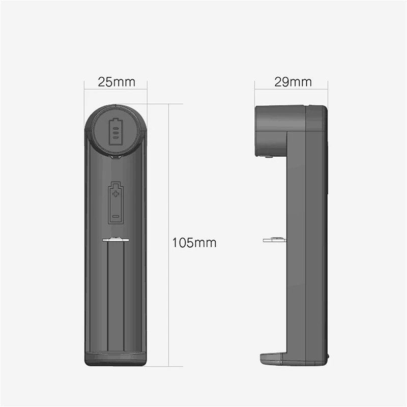 2019 новое зарядное устройство с usb-портом универсальное для 18650 Li-Ion (без