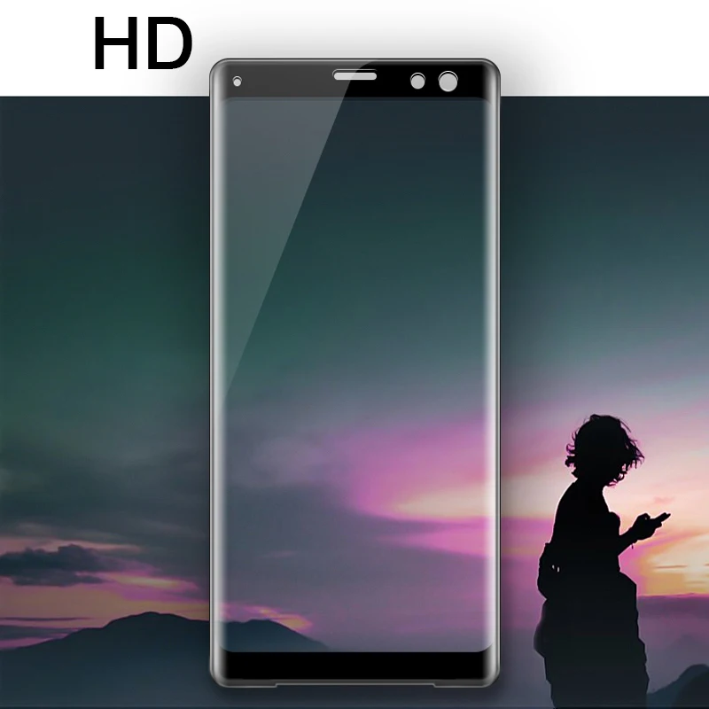 Закаленное стекло 3D HD для sony Xperia XZ Premium XA1 Plus XA2 Ultra XZ2 Compact XZS Premium XZ3, Защитное стекло для экрана