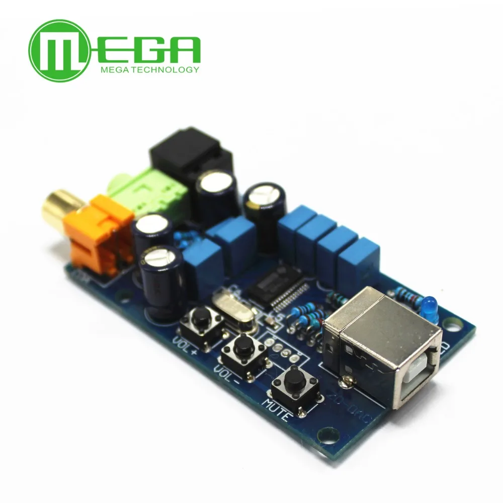PCM2704 USB ЦАП Мощность Оптическое волокно коаксиальный аналоговый выход sz-11 |