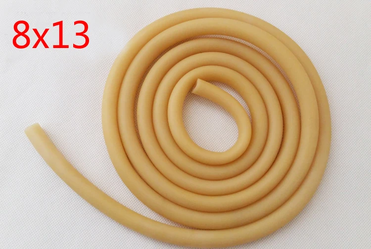 8x13 мм мощная латексная резинка для физических тренировок эластичный амортизатор