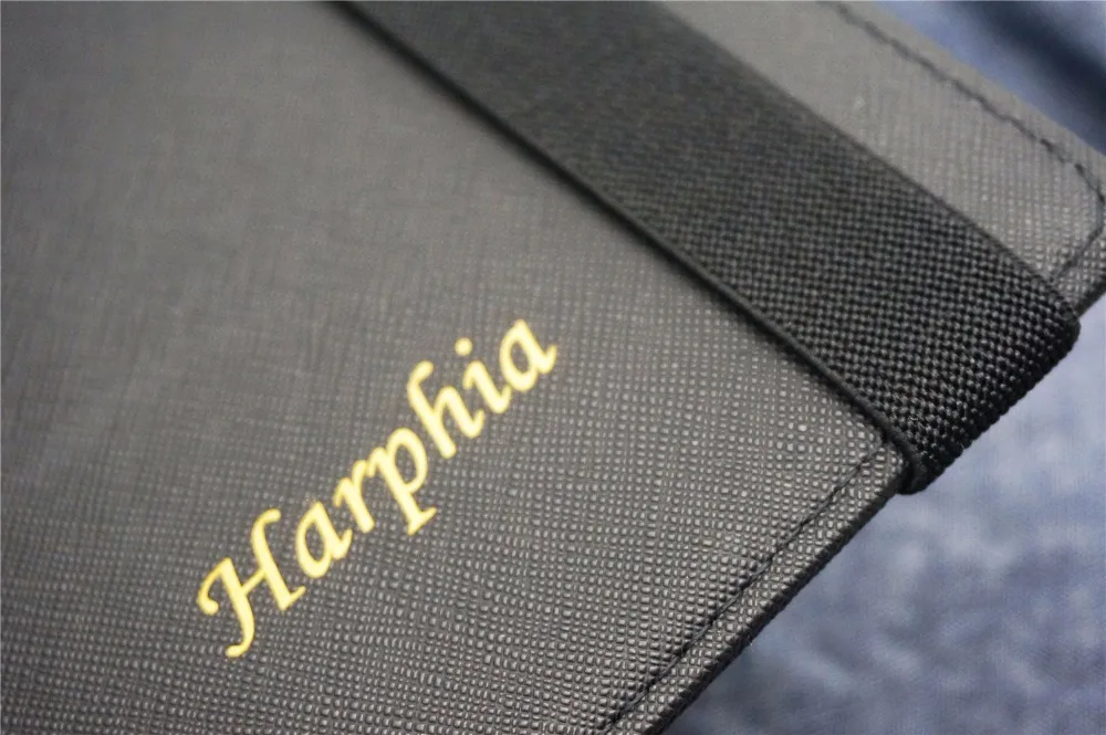 

Harphia A5 A6 Strap Planner Binder Loose Leaf Notebook Spiral Agenda Notepad Personal Organizer with Extra Free Gifts