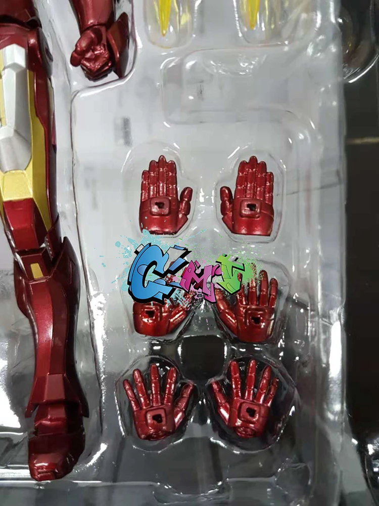 CMT Bandai Marvel конис Железный человек Mark 7 зал брони фигурка