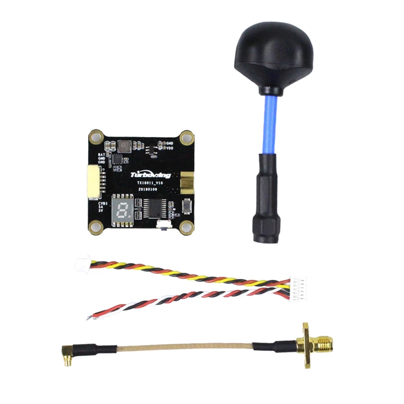 Модуль передачи turboing Cyclops TX18011 48CH 0/25/200/600Mw VTX и 5 8G 8dBi RHCP Грибная FPV антенна для