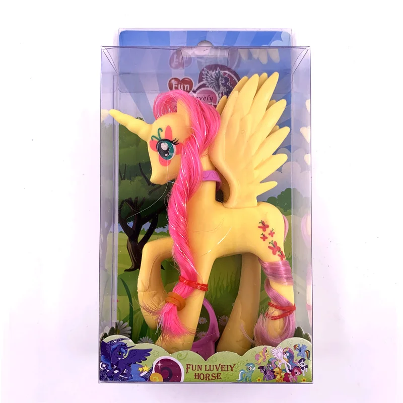 TO-3 My little pony, 14 см, ПВХ, радуга, милый, ПВХ, единорог, маленький пони, лошадь, фигурки, куклы для девочек, подарок на день рождения, Рождество - Цвет: TO-3