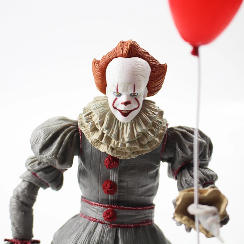 20cm neca scarry movie joker clown halloween day cosplay horror dolls pvc action figure toys free global shipping