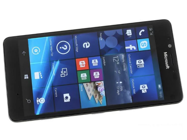 Оригинальный разблокированный Nokia Lumia 950 5 2 дюйма 32 Гб ПЗУ 3 ГБ ОЗУ 20 0 МП