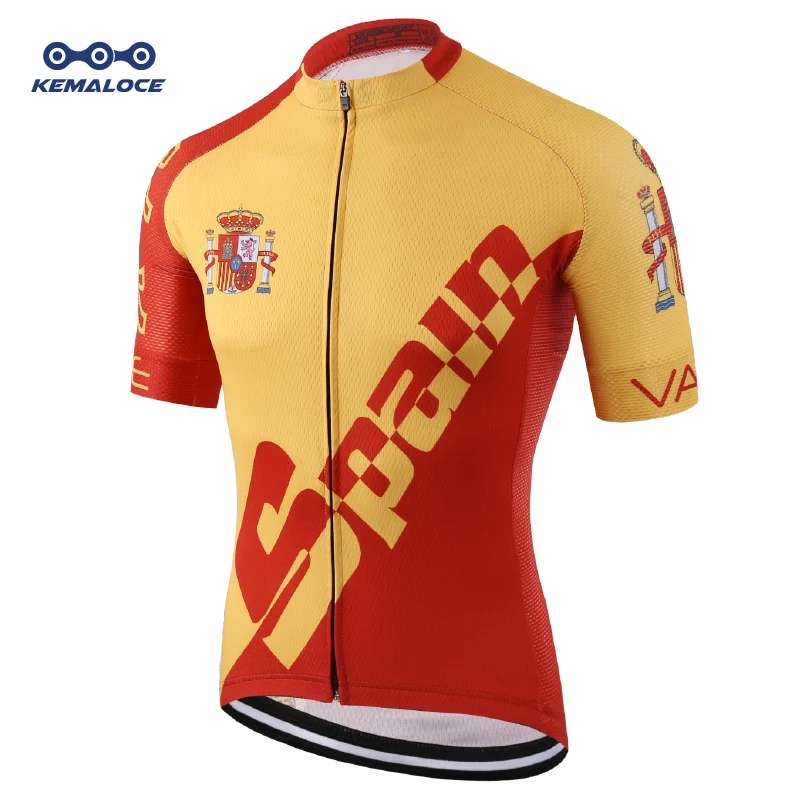 Велосипедная рубашка Pro Tour красная велосипедная форма с цифровой печатью|bicycle