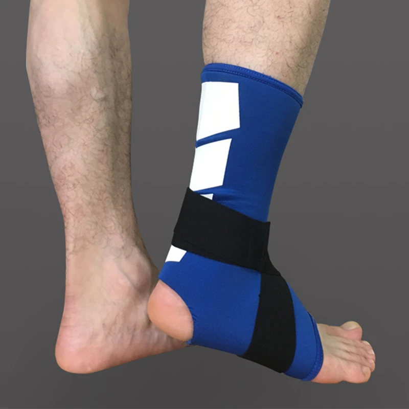 2 шт. спортивный дышащий протектор для поддержки лодыжки регулируемый бандаж