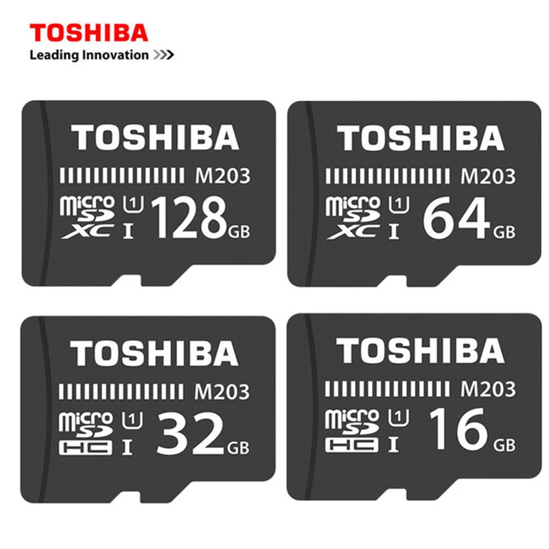 Карта памяти TOSHIBA micro sd карты tf карта 32 Гб 16 64 класс 10 UHS-1 мини для сотовых телефонов