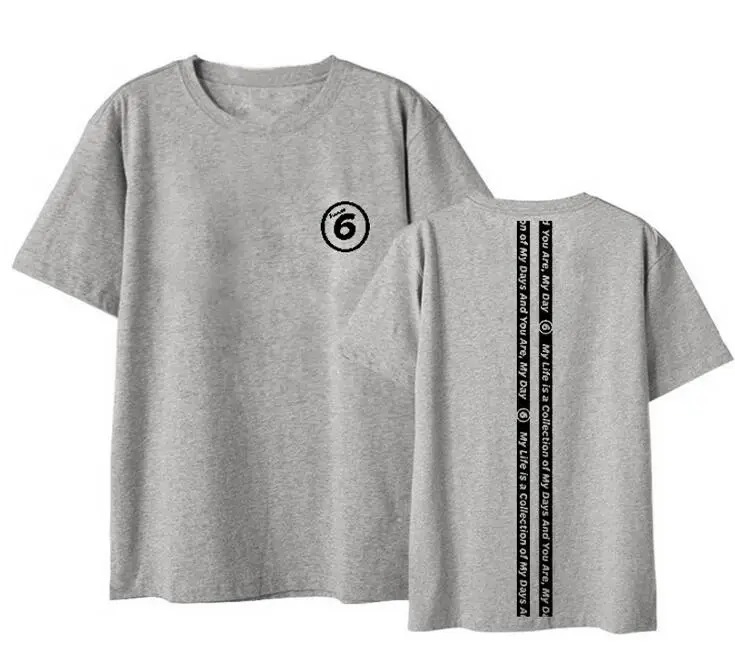 Летняя футболка с круглым вырезом и принтом для фанатов kpop 2017|t shirt|t shirt stylet shirts for