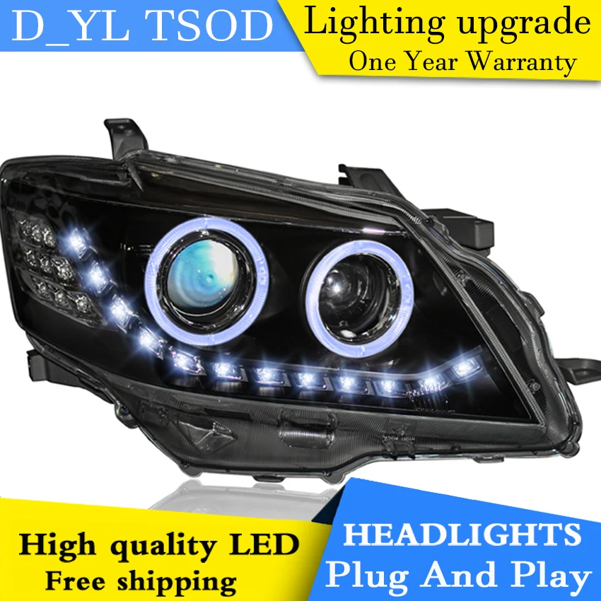 

Car Styling Headlights for Toyota Camry 2009-11 LED Headlight for Camry Head Lamp LED Daytime Running Light LED DRL Bi-Xenon HID