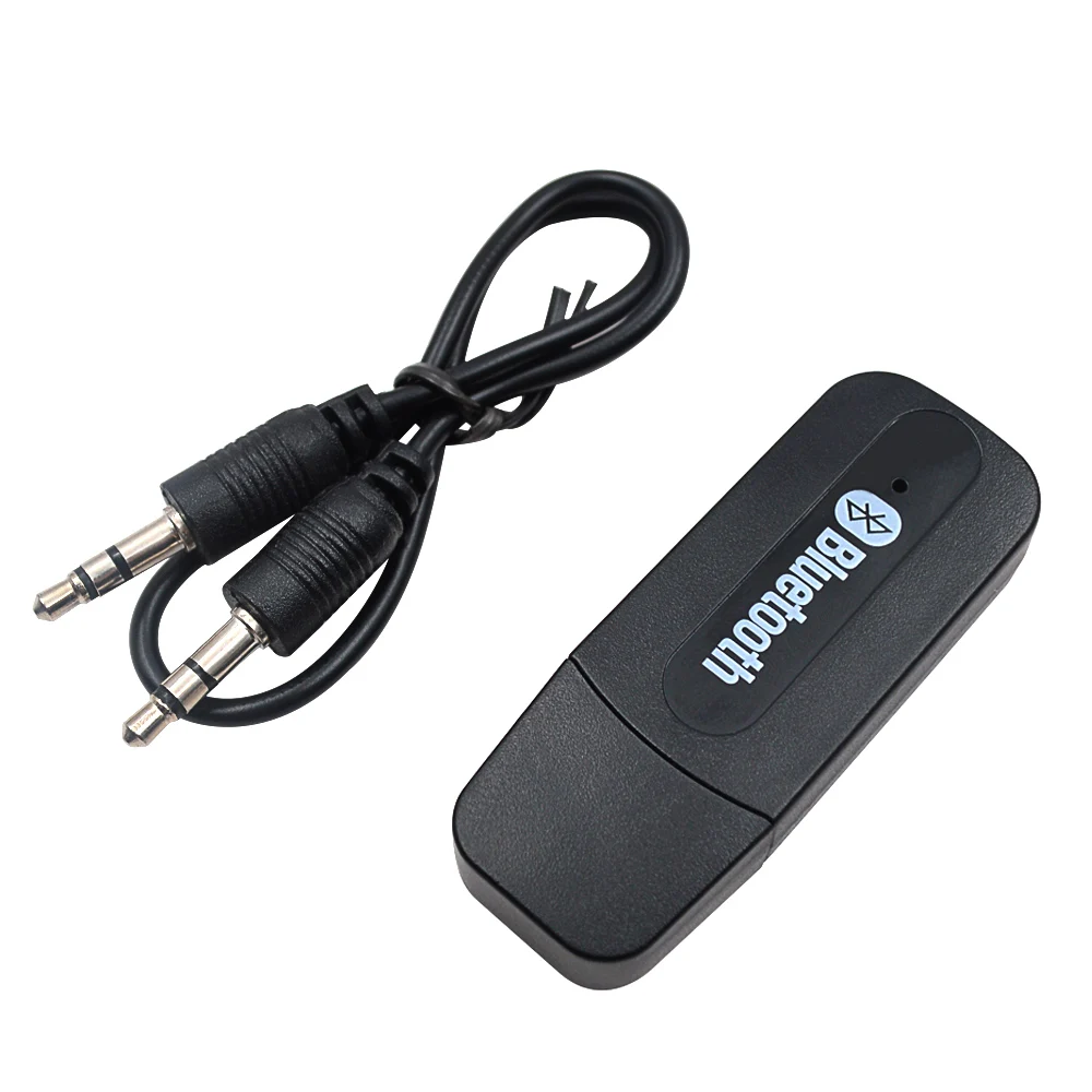 USB Bluetooth автомобильный адаптер AUX комплект черный белый беспроводной портативный