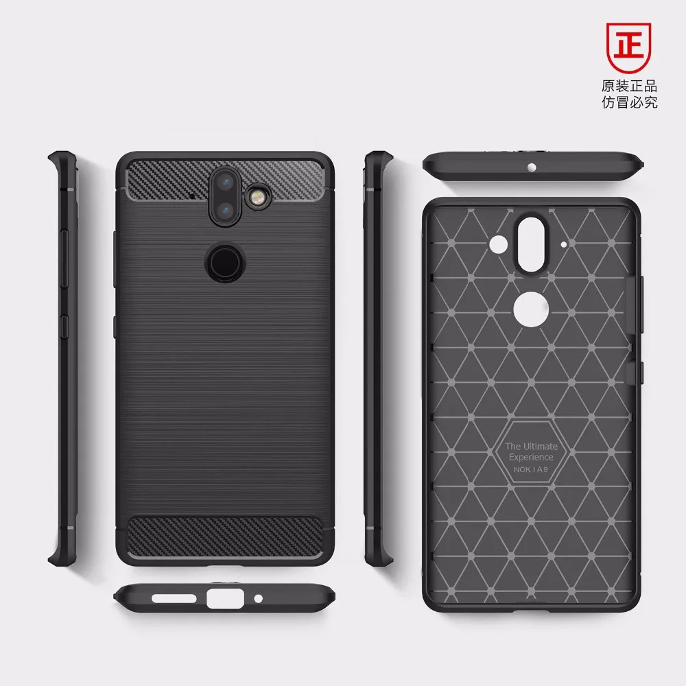 Для Nokia 7 5.2 дюйма чехол 360 полный защитный модные мягкие задняя крышка для Чехол |
