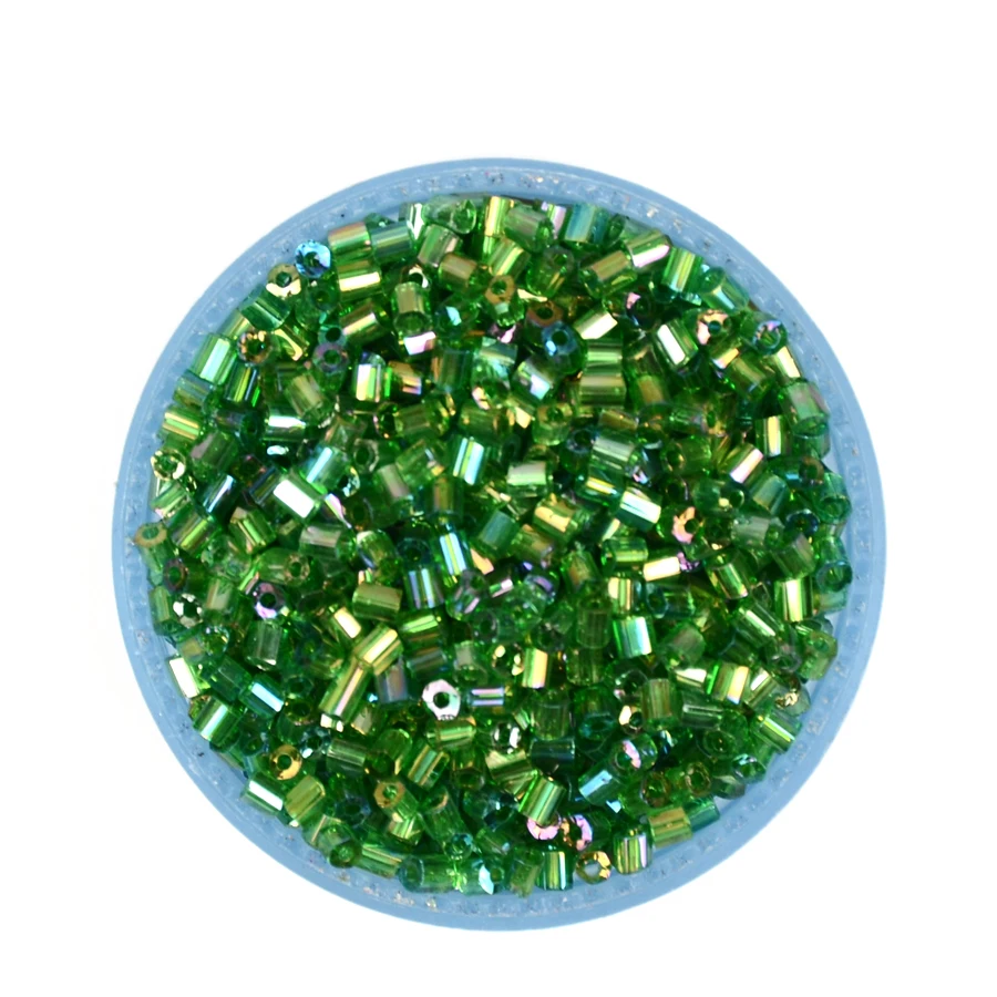 Бусины из чешского стекла с круглым отверстием 2 мм 11/0 дюйма|Бусины| |