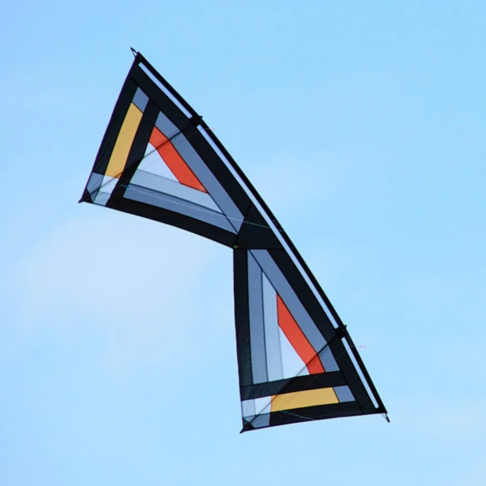 Наружные игрушки змей 2 4 м Тяговый мощный трюк кайт Quad Line спортивный с летающей