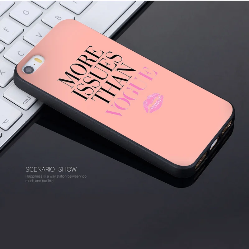 Чехол MaiYaCa для iphone 7, 6 X, абсолютно, больше проблем, чем Vogue, чехол для телефона для iphone 11 Pro Max 8, 7, 6, 6S Plus, X, 5, 5S, SE, 5C, чехол