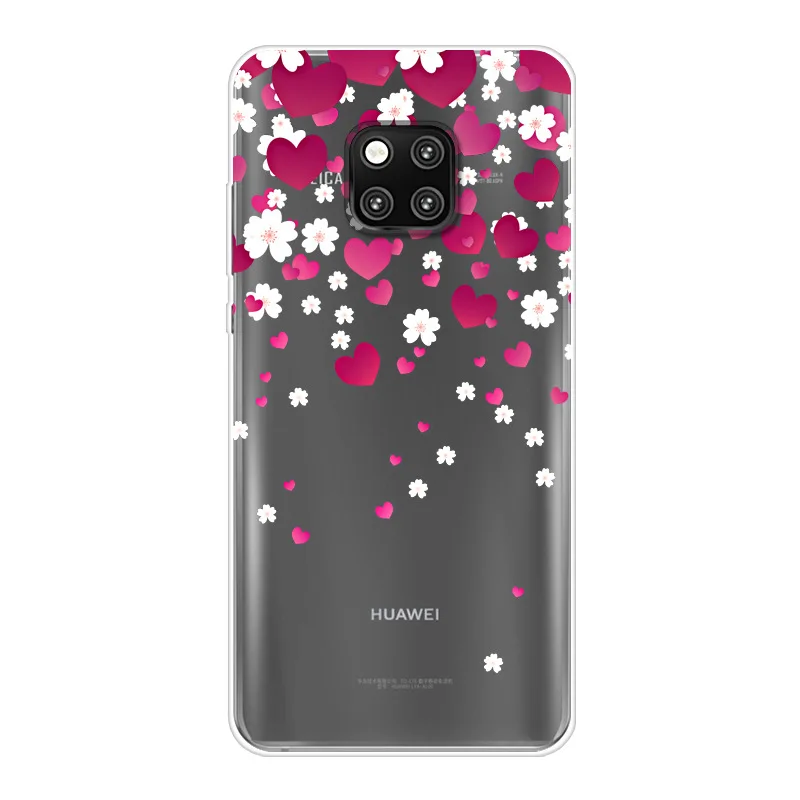 Ультра тонкий силикон для huawei mate 20 Pro Чехол Lite X с покрытием из термополиуретана