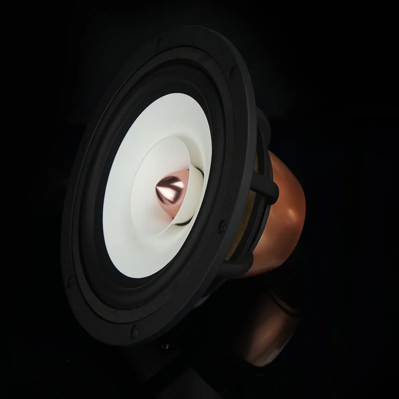 

1PCS Aucharm 6.5inch Full Frequency Speaker Driver Unit Neodymium Magnet Casting Aluminum Frame/Bullet White Paper Cone 8ohm/25W