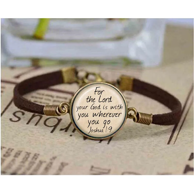 Браслет I love Christian Inspirational вера в Иисуса Библия pulseira charm для мужчин и женщин кожаный
