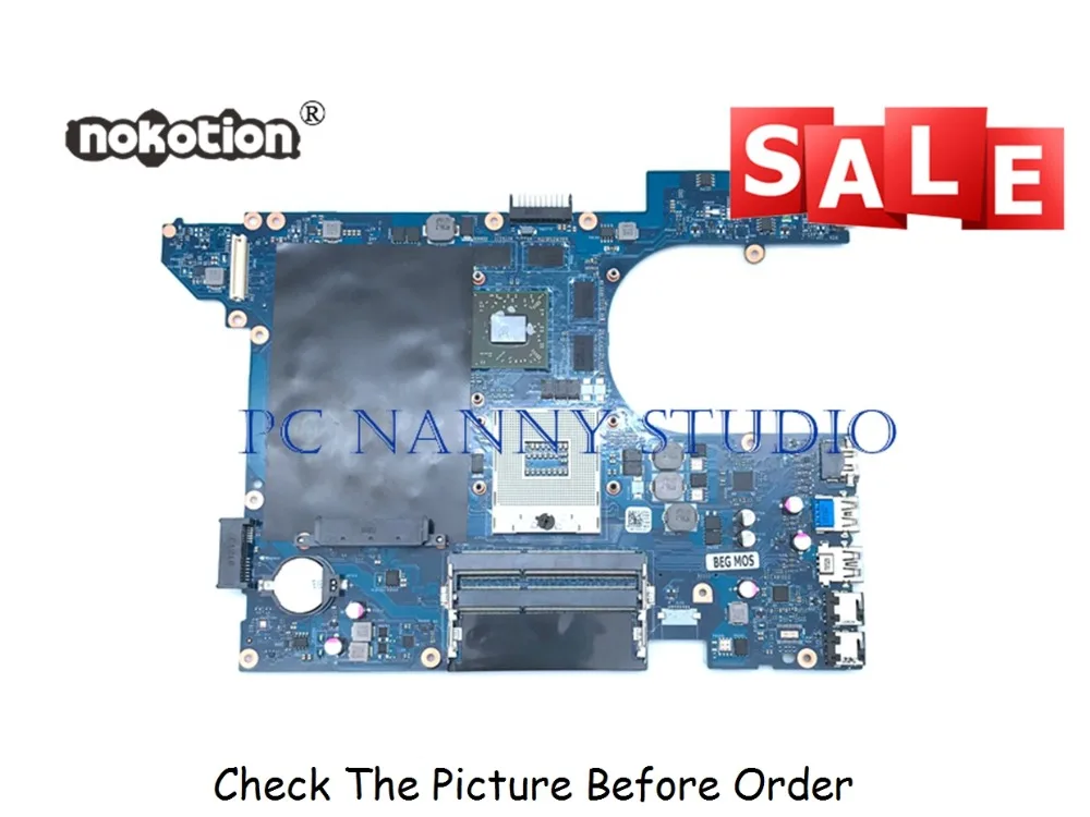 PANANNY 0DNMM8 DNMM8 для Dell Inspiron 15R 7520 Intel материнская плата LA 8241P QCL00 HM77 DDR3