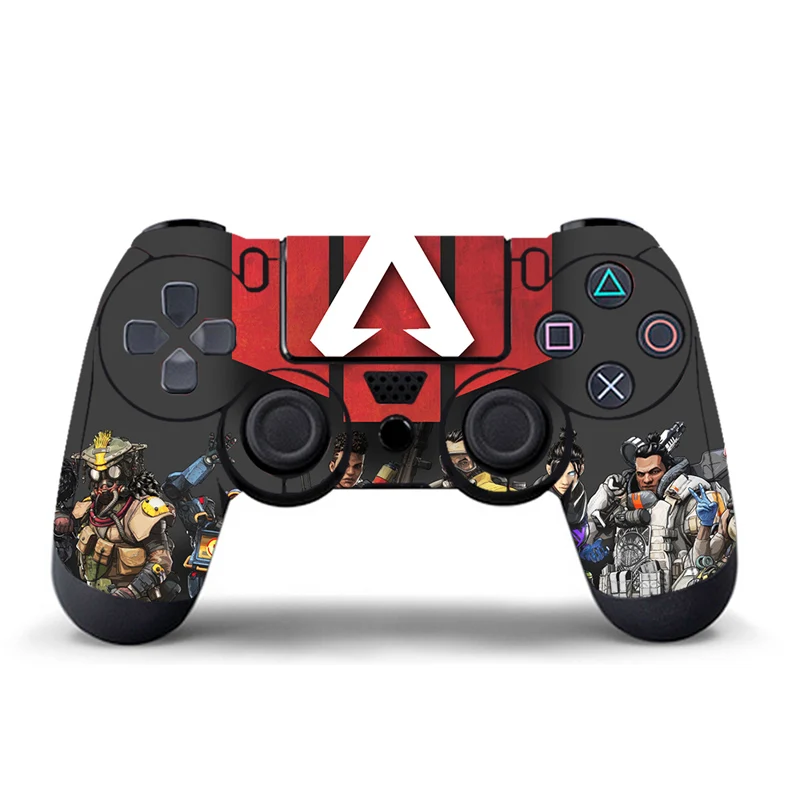 2 Для Apex Legends виниловые наклейки на кожу для PS4 беспроводной контроллер геймпад Защитная крышка наклейка для Playstation 4 джойстик - Цвет: 2