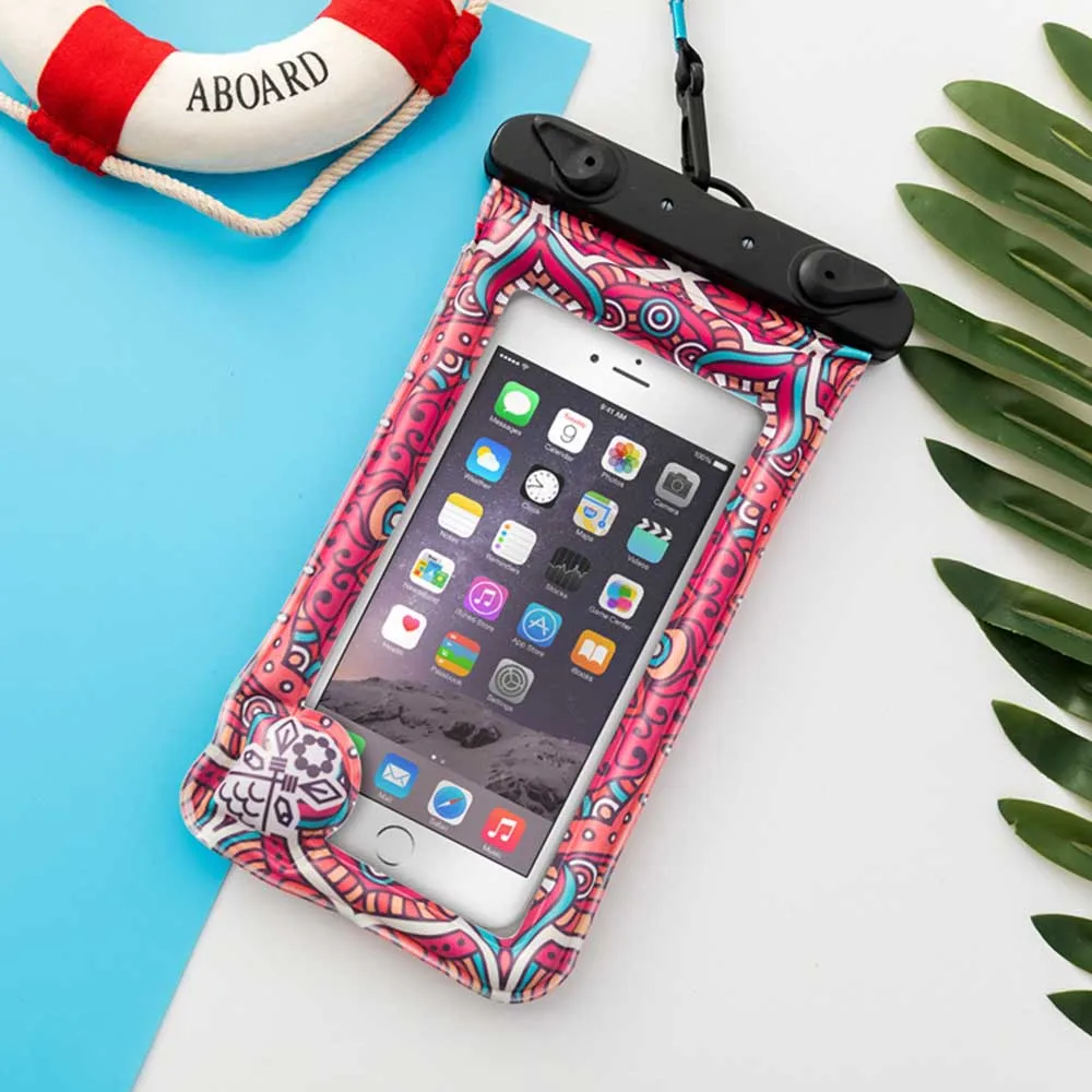 Богемная водонепроницаемая сумка для мобильного телефона 5 2 и 6 0 дюйма