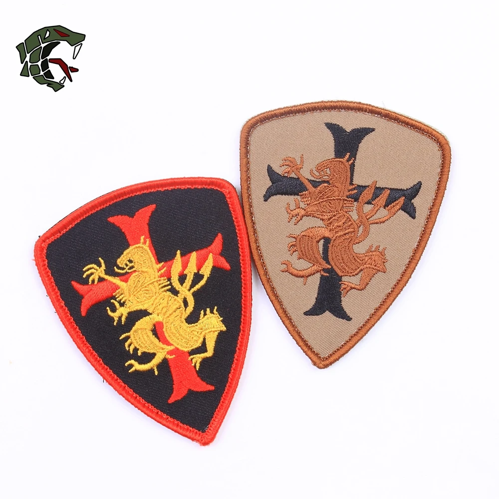 Нашивка TSNK в стиле милитари для энтузиастов украшение Лев крест NSWDG DEVGRU Seal6