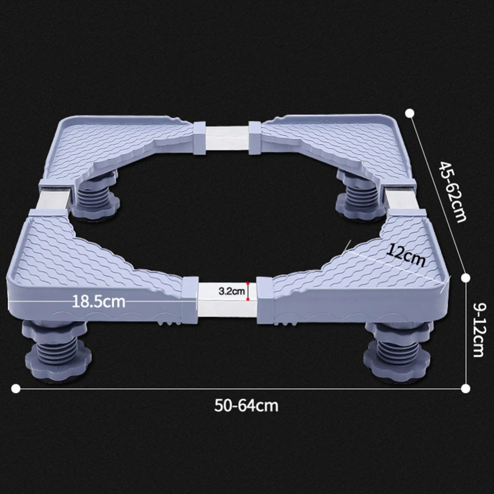 Универсальное регулируемое основание для холодильника крепление машины