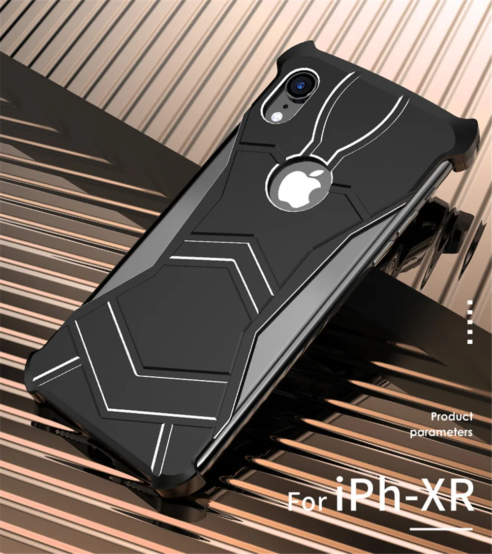 R-JUST алюминиевый чехол для iPhone 7 7 P 8 8 Plus для iPhone X XS Max XR чехол Магнит аттракцион противоударный бронированный чехол жесткий металлический
