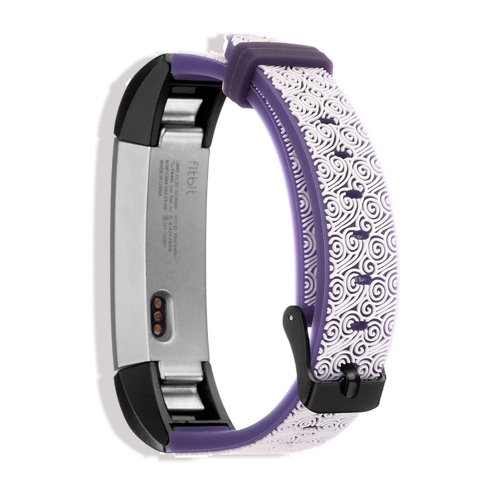 Силиконовый ремешок FIFATA Для Fitbit Alta сменный Браслет с облачным узором Аксессуары