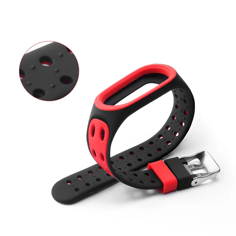 

Silicone strap For Amazfit Band 5 xiaomi mi band 4 miband 3 correa bracelet mi band 5 nfc Replacement Wristband Accessories