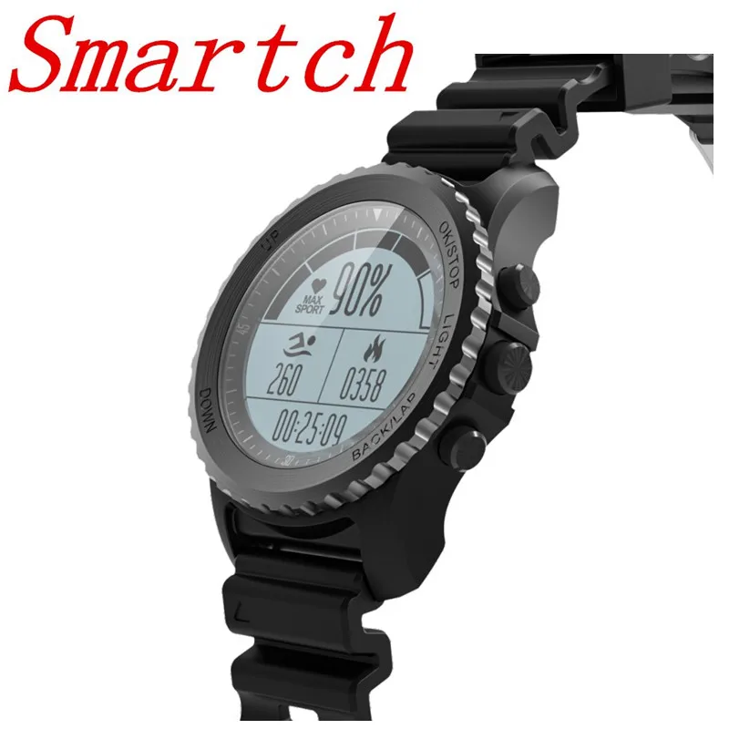 Smartch S968 Смарт часы Bluetooth Smartwatch Водонепроницаемый IP68 Поддержка gps монитор