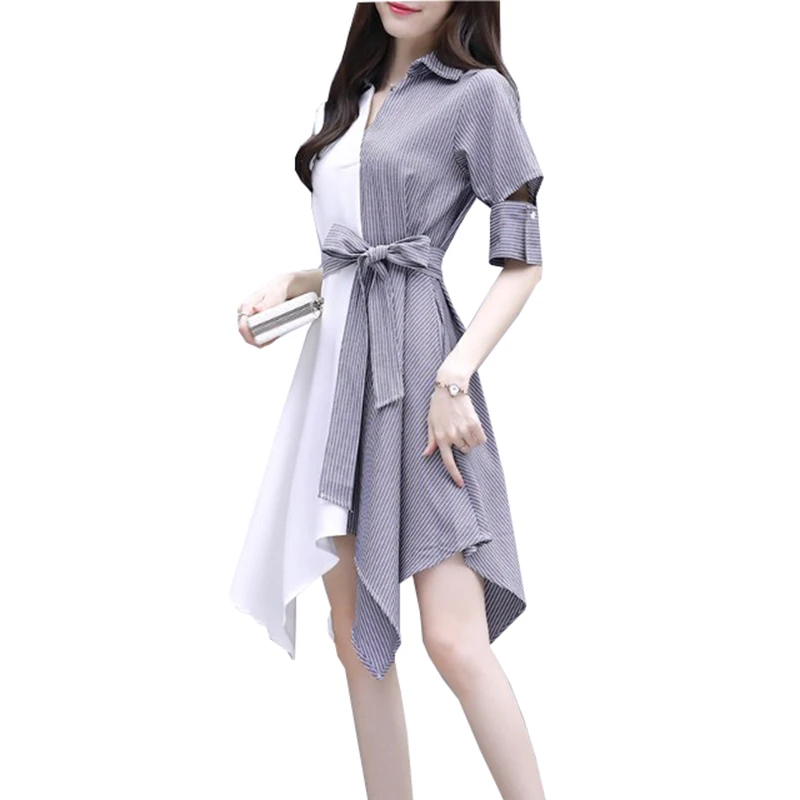 Эксклюзивные платья женские летние 2019 Новые сексуальные был тонкий средней