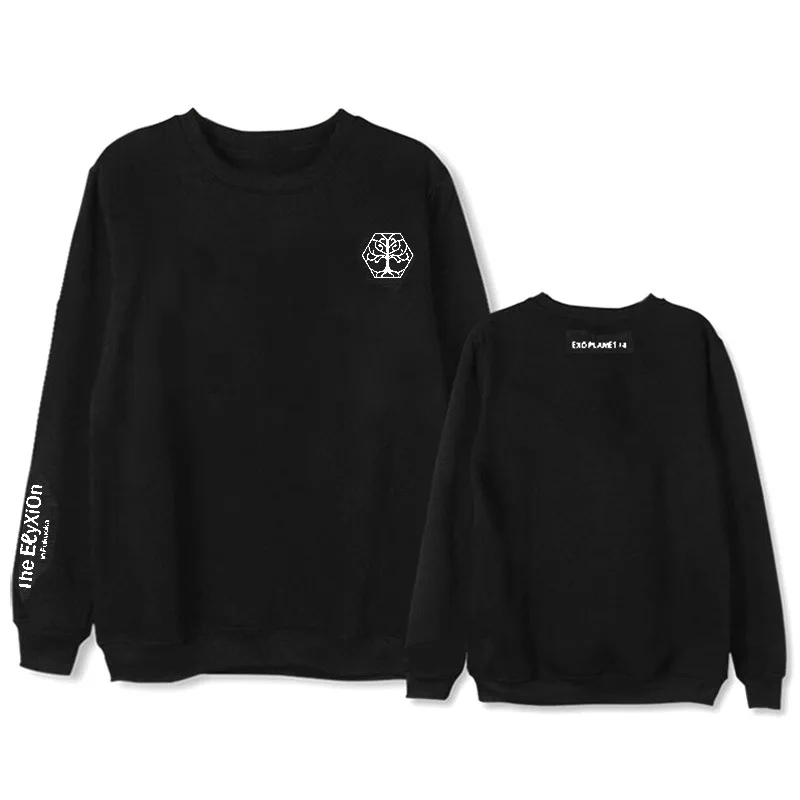 Kpop exo Elyxion/свитер в Корейском стиле с круглым вырезом одежда для игры бой Одежда
