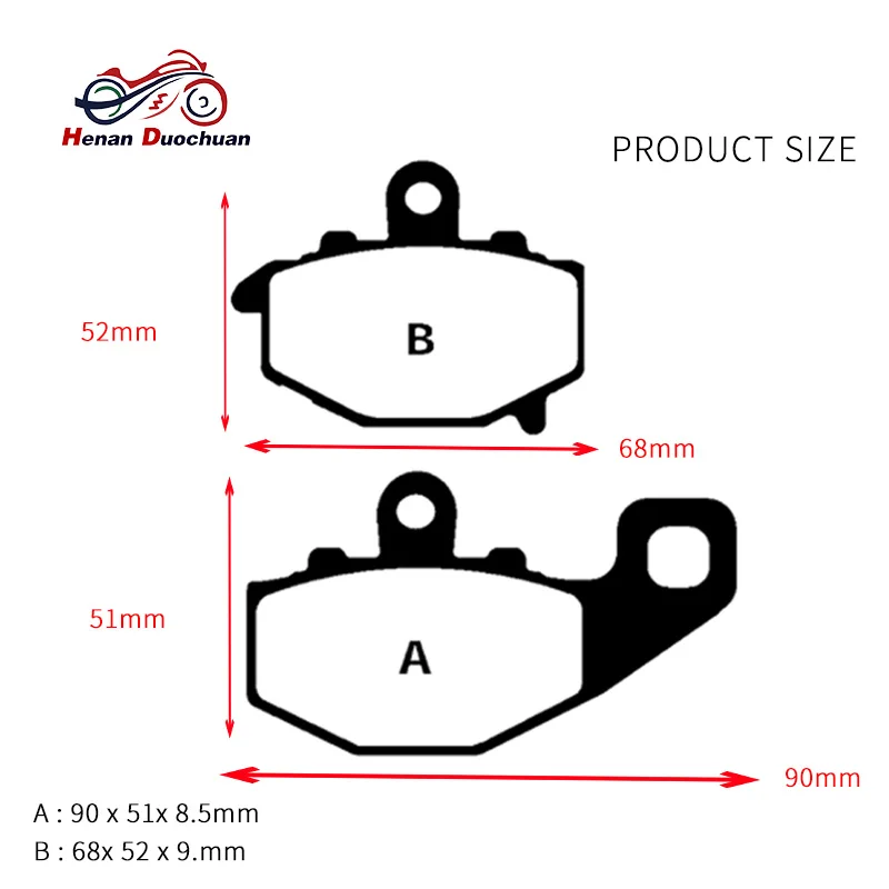 Задние тормозные колодки для мотоцикла KAWASAKI ZRX 400 ZZR 600 ZX 6R ZX6R ZX6RR 9R ZX9R ER 6f 650 KLE Z 1000 SX