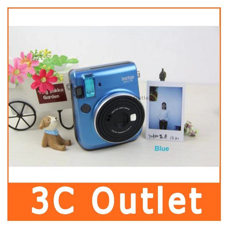 Fuji Fujifilm Instax Mini 70 мгновенная камера красочные фильтры крупным планом объектив камера, 4 шт. 1 комплект