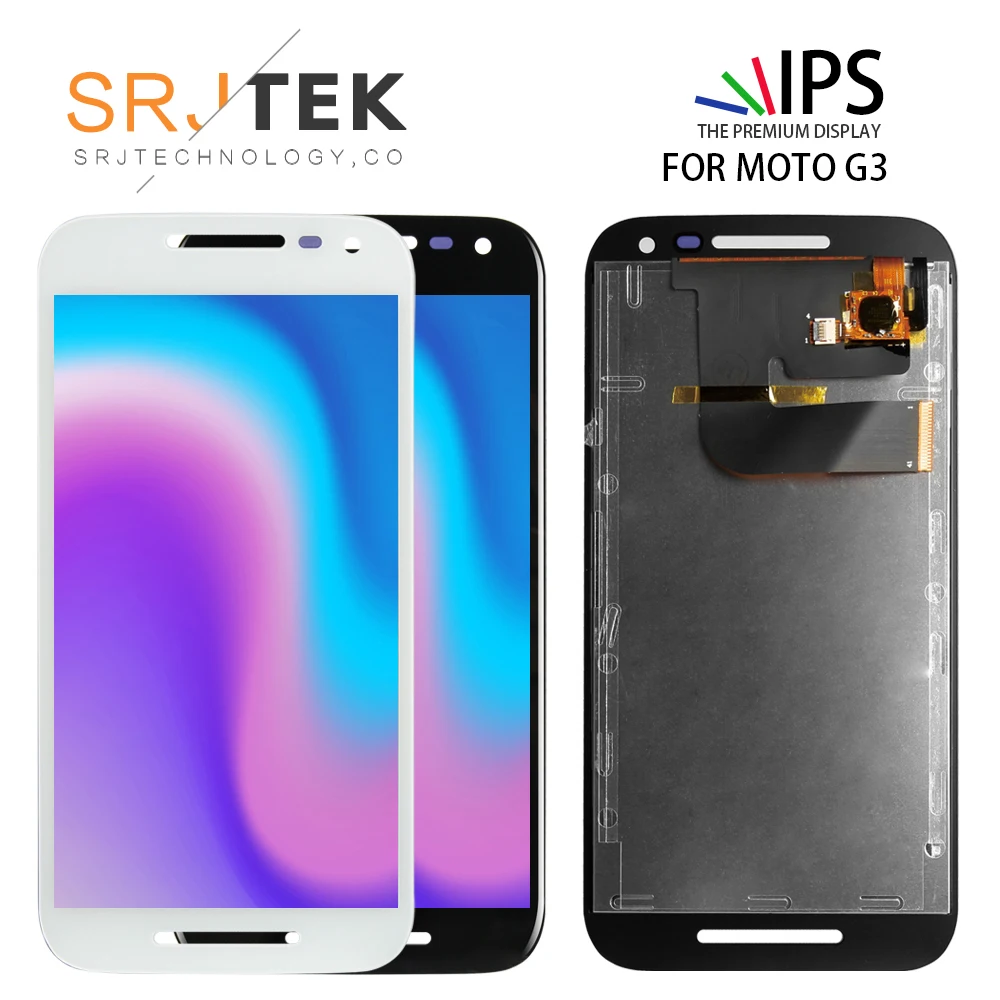 Оригинальный 5 '&#x271280x720 LCD для Motorola MOTO G3 дисплей сенсорный экран G 3rd Gen XT1544 XT1550 XT1541