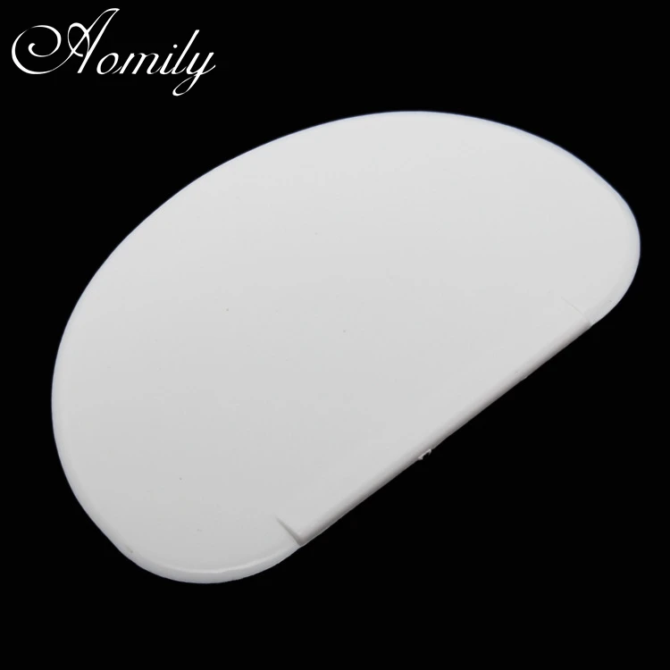 

Aomily Semicircle Scraper Spatula Fondant Cake Dough Pizza Tool Kitchen Multifunction Slicer Blade Plastic Cake Tool Plastic