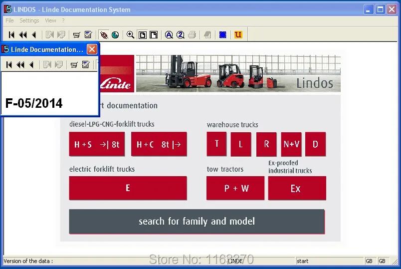 Linde вилочный погрузчик EPC Lindos 2014 12 с Truck Expert (руководство по ремонту для