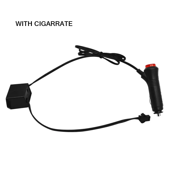 1PC With Cigaratte 1 м Автомобильный светодиодный интерьерный светодиодный гибкий светодиодный украшения с неоновым светом гирлянда лисенс пластина провод веревка труба линия с usb-драйвером DIY - Испускаемый цвет: 1PC With Cigaratte