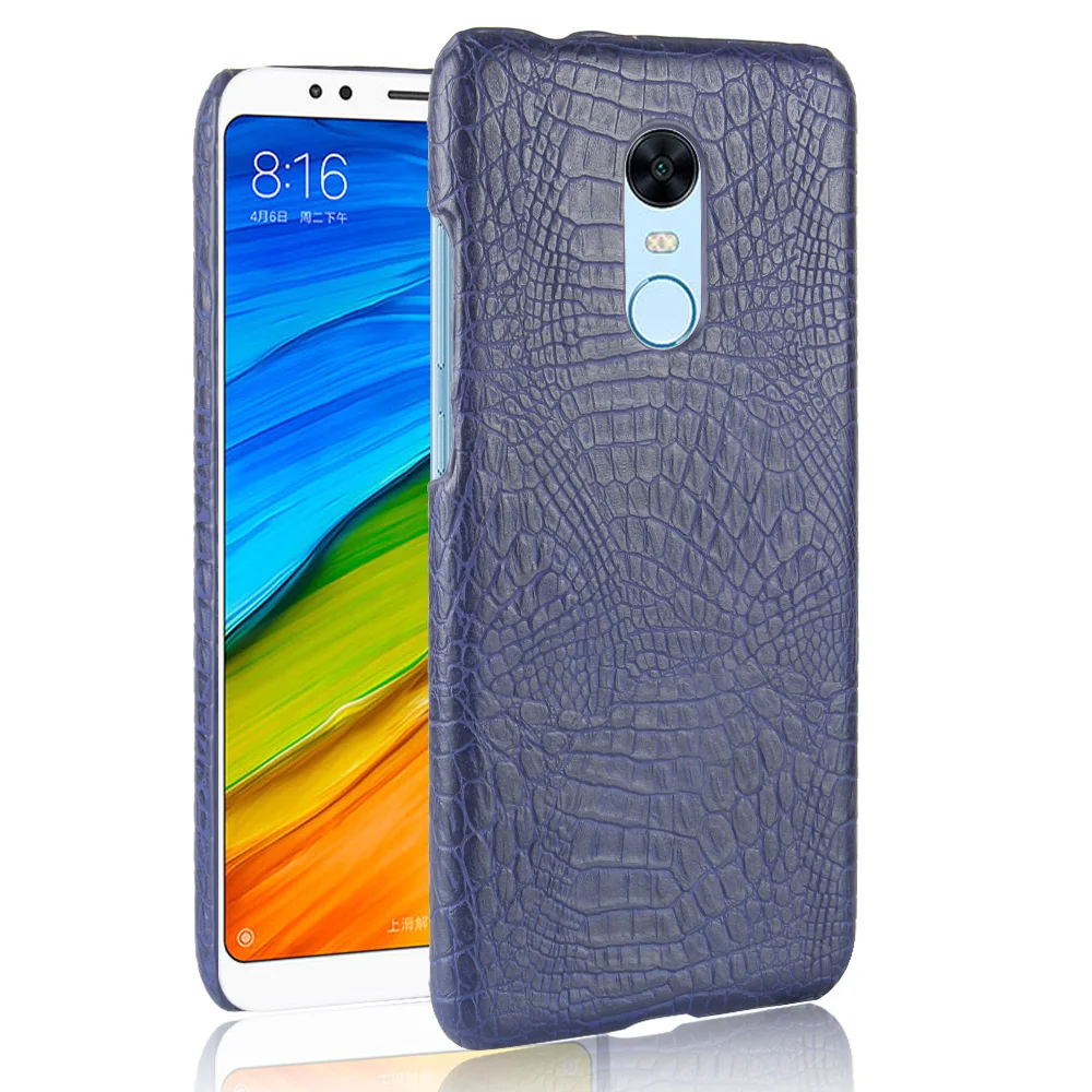Для Xiaomi Redmi 5 чехол Крокодил шаблон Искусственная кожа телефона для redmi5